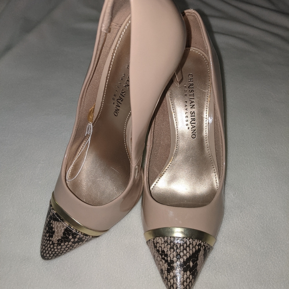 Christian Siriano Nude pumps
